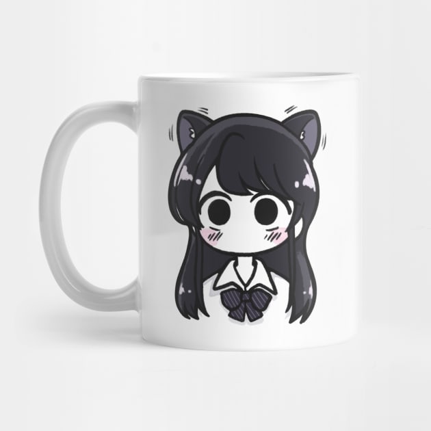 komi can't communicate komi cat komi san manga blush by mushopea